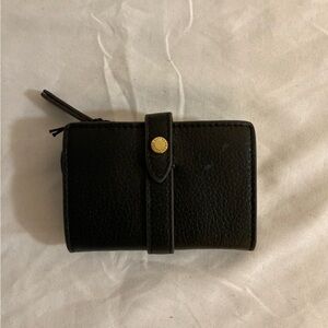 Aimee Kestenberg Black Leather Card Holder